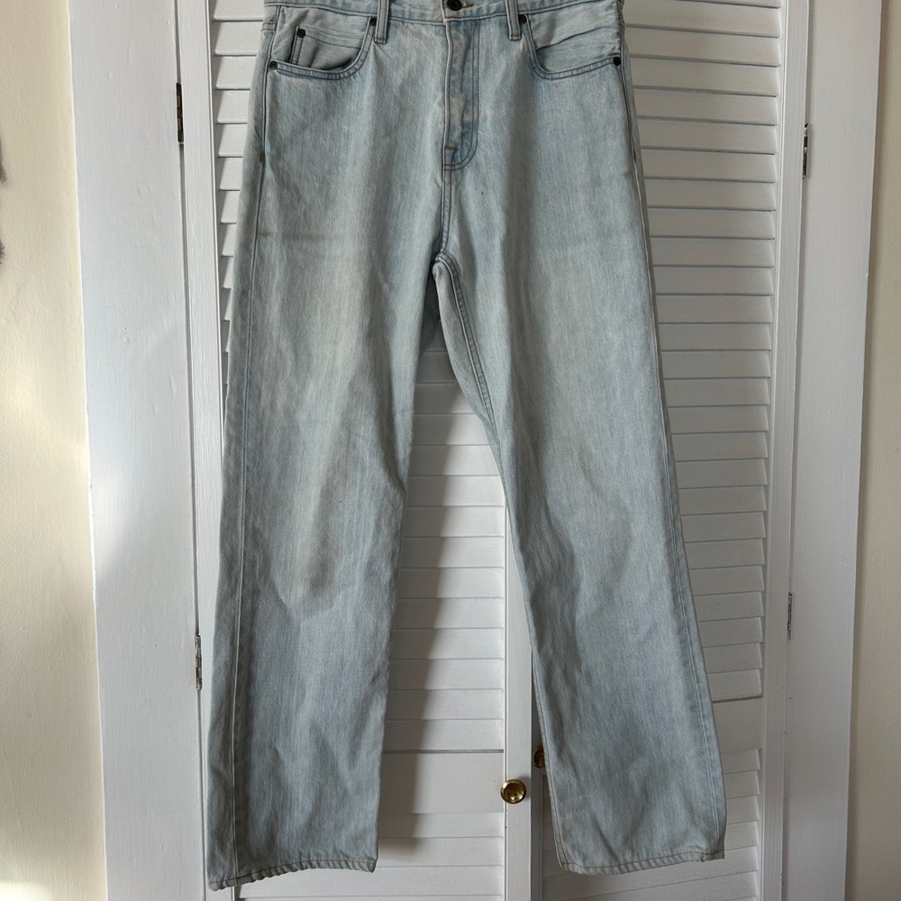 Filson Light Blue Straight Men's Jeans